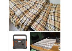 Winter Car Overnight Set (bedding set, battery Jackery 400, electric blanket)